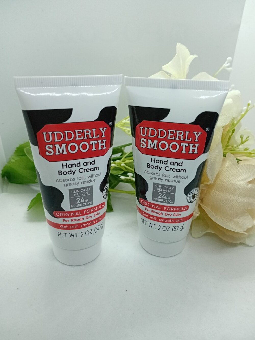 Udderly Smooth Hand & Body Lotion Set of 2 Brand New 2 oz